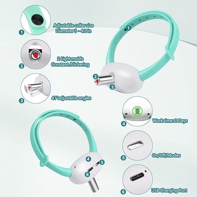 🐾 Petaww™ Pet Laser Collar Toy